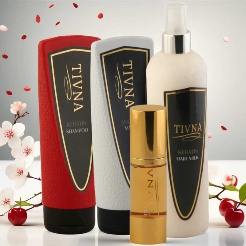 alt="TIVNA 4’lü Keratin Saç Bakım Seti"