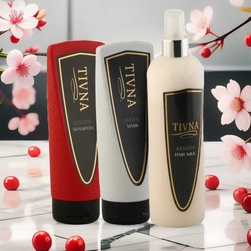 TIVNA Üçlü Saç Bakım Seti şampuan maske saç sütü
